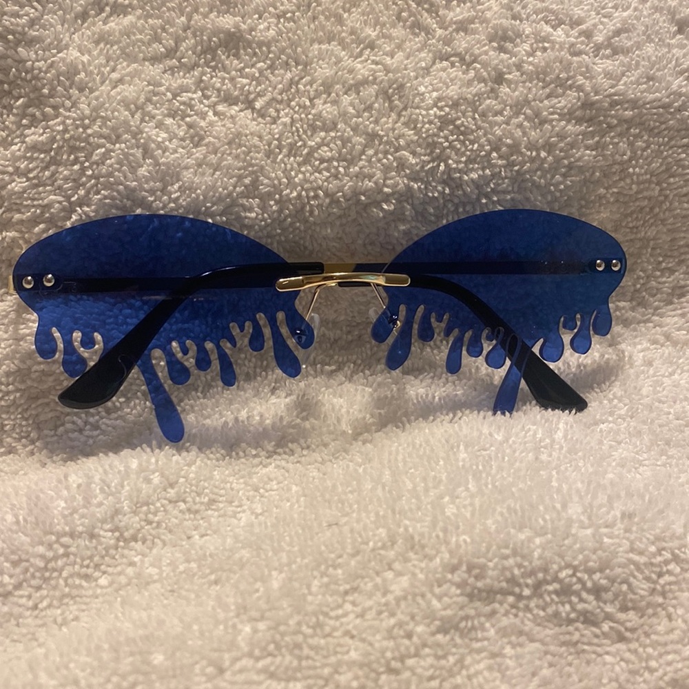 Blue Drip Sunglasses